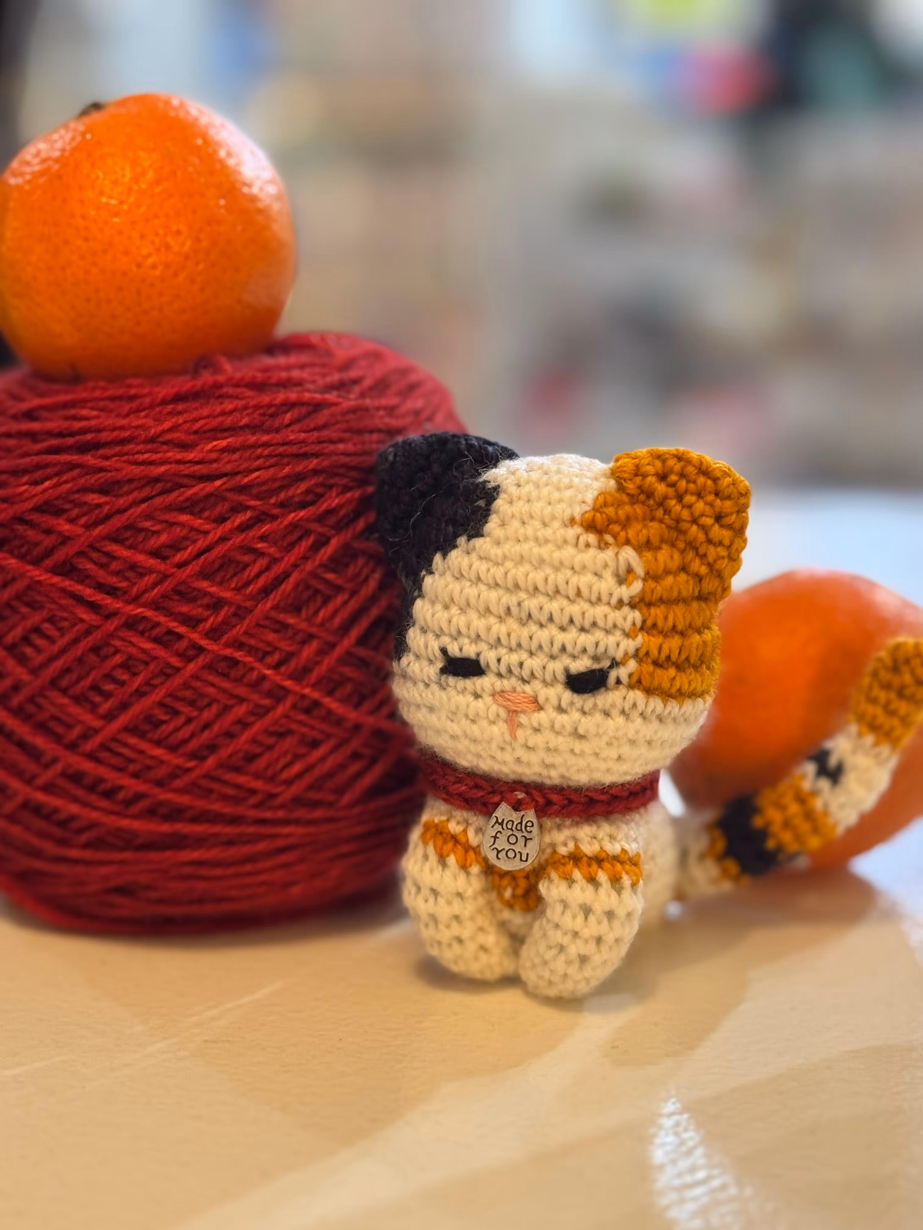 Amigurumi d'un petit chaton