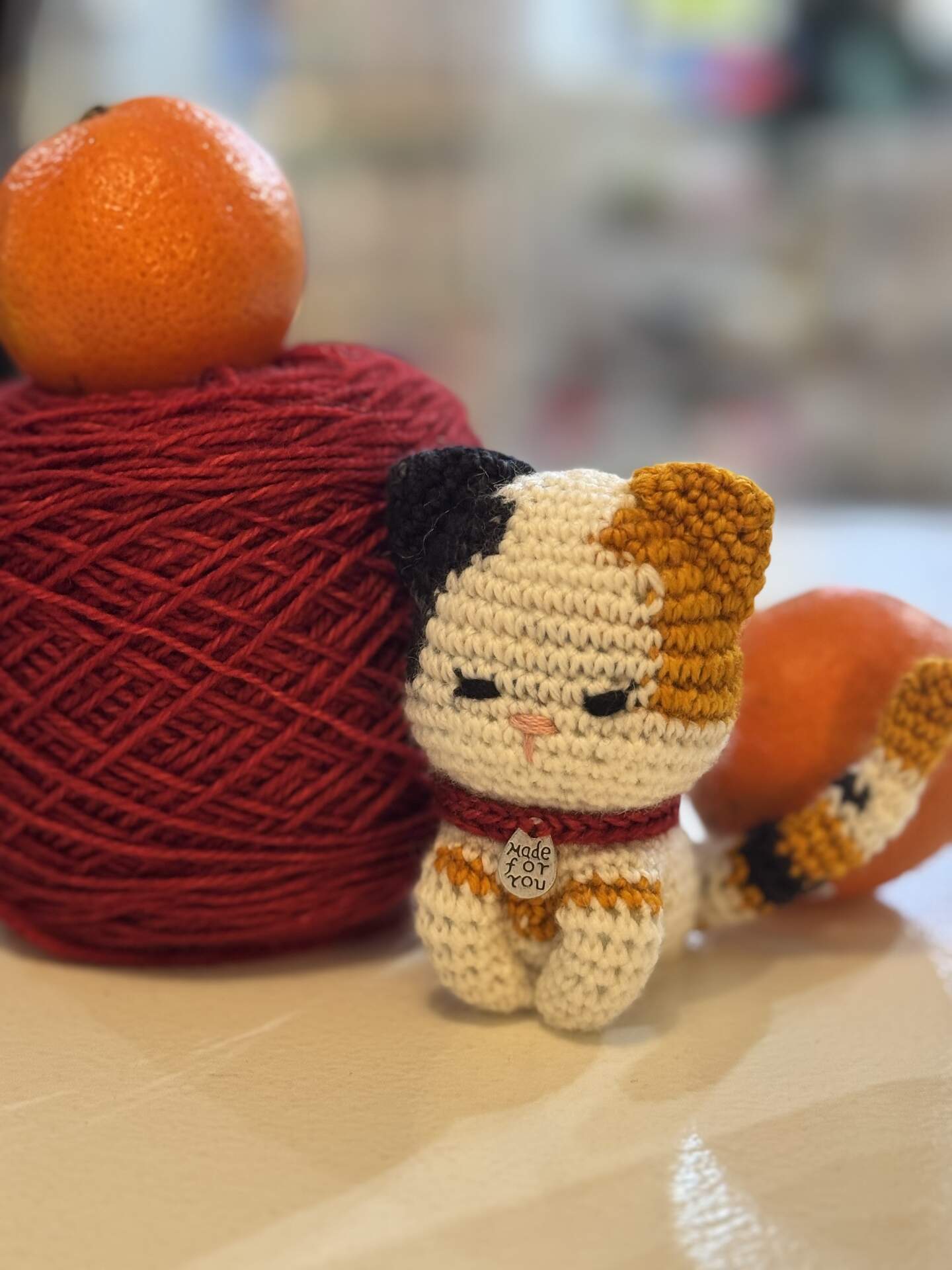 Amigurumi d'un petit chaton